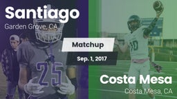 Matchup: Santiago vs. Costa Mesa  2017