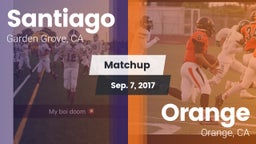 Matchup: Santiago vs. Orange  2017