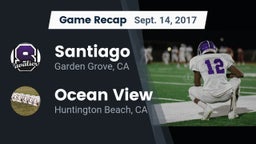 Recap: Santiago  vs. Ocean View  2017