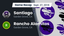 Recap: Santiago  vs. Rancho Alamitos  2018