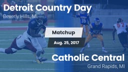 Matchup: Detroit Country Day vs. Catholic Central  2017
