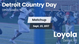Matchup: Detroit Country Day vs. Loyola  2017