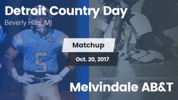 Matchup: Detroit Country Day vs. Melvindale AB&T 2017