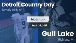 Matchup: Detroit Country Day vs. Gull Lake  2018