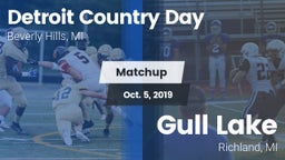 Matchup: Detroit Country Day vs. Gull Lake  2019