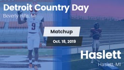 Matchup: Detroit Country Day vs. Haslett  2019