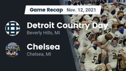 Recap: Detroit Country Day  vs. Chelsea  2021