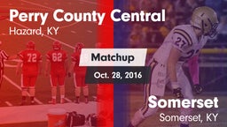 Matchup: Perry County Central vs. Somerset  2016