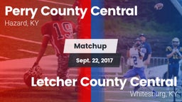 Matchup: Perry County Central vs. Letcher County Central  2017