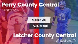 Matchup: Perry County Central vs. Letcher County Central  2018