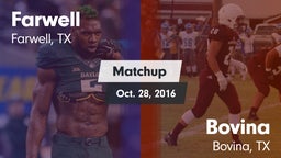 Matchup: Farwell vs. Bovina  2016