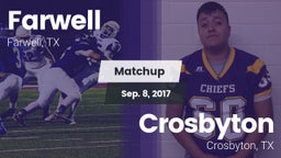 Matchup: Farwell vs. Crosbyton  2017