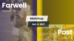 Matchup: Farwell vs. Post  2017