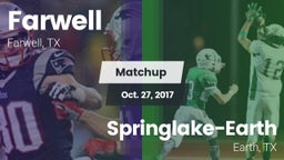 Matchup: Farwell vs. Springlake-Earth  2017