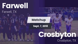 Matchup: Farwell vs. Crosbyton  2018
