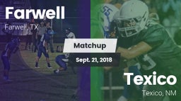 Matchup: Farwell vs. Texico  2018
