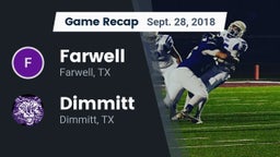 Recap: Farwell  vs. Dimmitt  2018