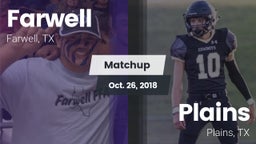 Matchup: Farwell vs. Plains  2018