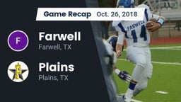 Recap: Farwell  vs. Plains  2018