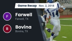 Recap: Farwell  vs. Bovina  2018