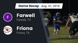 Recap: Farwell  vs. Friona  2018