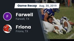 Recap: Farwell  vs. Friona  2019