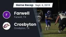 Recap: Farwell  vs. Crosbyton  2019