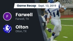 Recap: Farwell  vs. Olton  2019