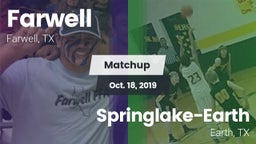 Matchup: Farwell vs. Springlake-Earth  2019