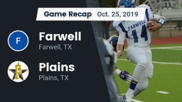 Recap: Farwell  vs. Plains  2019