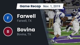 Recap: Farwell  vs. Bovina  2019