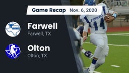 Recap: Farwell  vs. Olton  2020