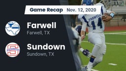 Recap: Farwell  vs. Sundown  2020