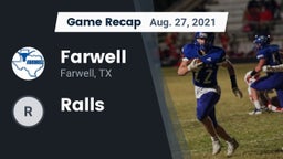 Recap: Farwell  vs. Ralls 2021