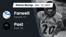 Recap: Farwell  vs. Post  2021