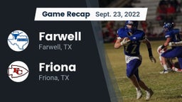 Recap: Farwell  vs. Friona  2022