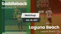 Matchup: Saddleback vs. Laguna Beach  2017