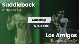 Matchup: Saddleback vs. Los Amigos  2018