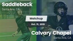 Matchup: Saddleback vs. Calvary Chapel  2019