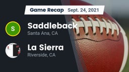 Recap: Saddleback  vs. La Sierra  2021