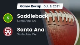 Recap: Saddleback  vs. Santa Ana  2021
