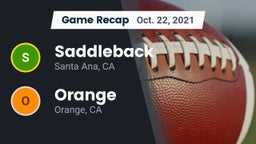 Recap: Saddleback  vs. Orange  2021