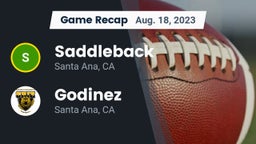 Recap: Saddleback  vs. Godinez  2023