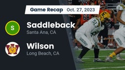 Recap: Saddleback  vs. Wilson  2023