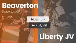 Matchup: Beaverton High vs. Liberty JV 2017