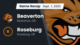 Recap: Beaverton  vs. Roseburg  2023