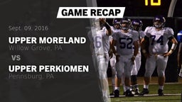 Recap: Upper Moreland  vs. Upper Perkiomen  2016