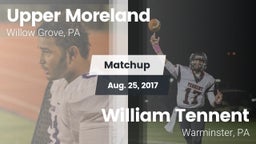 Matchup: Upper Moreland vs. William Tennent  2017