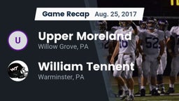 Recap: Upper Moreland  vs. William Tennent  2017