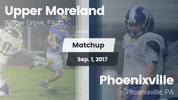 Matchup: Upper Moreland vs. Phoenixville  2017